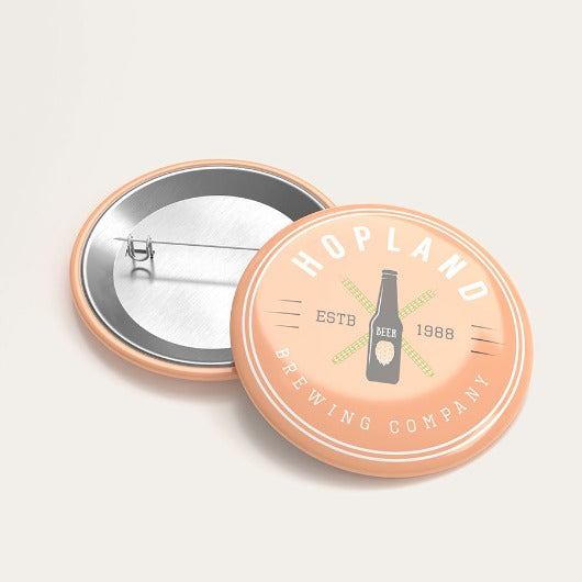 Custom Button Pins - Yourstuffmade.com