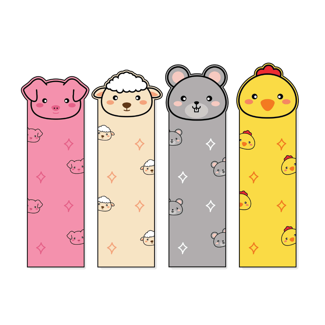 Card Bookmarks Template - Yourstuffmade.com