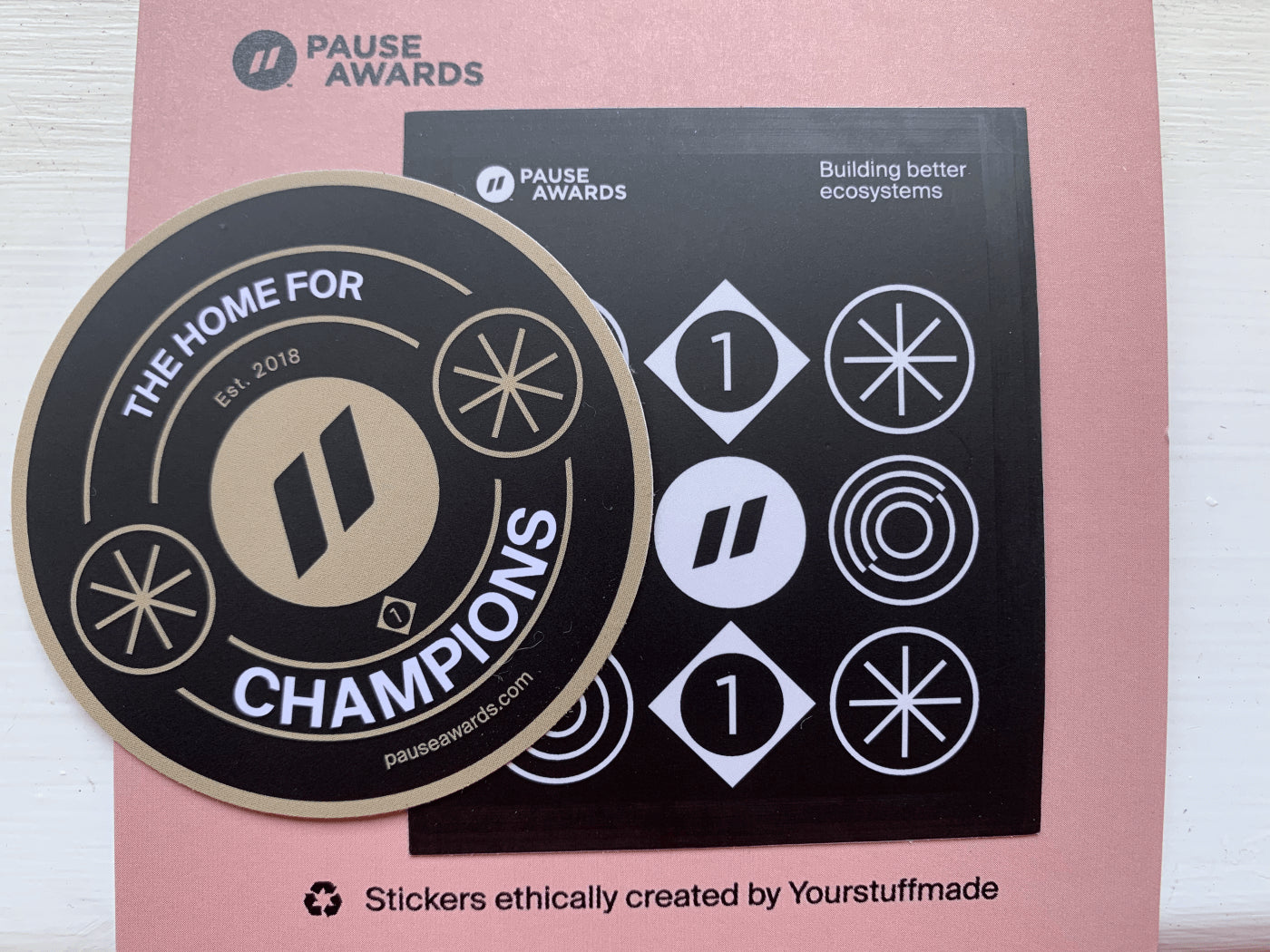 Pause Awards - Yourstuffmade.com
