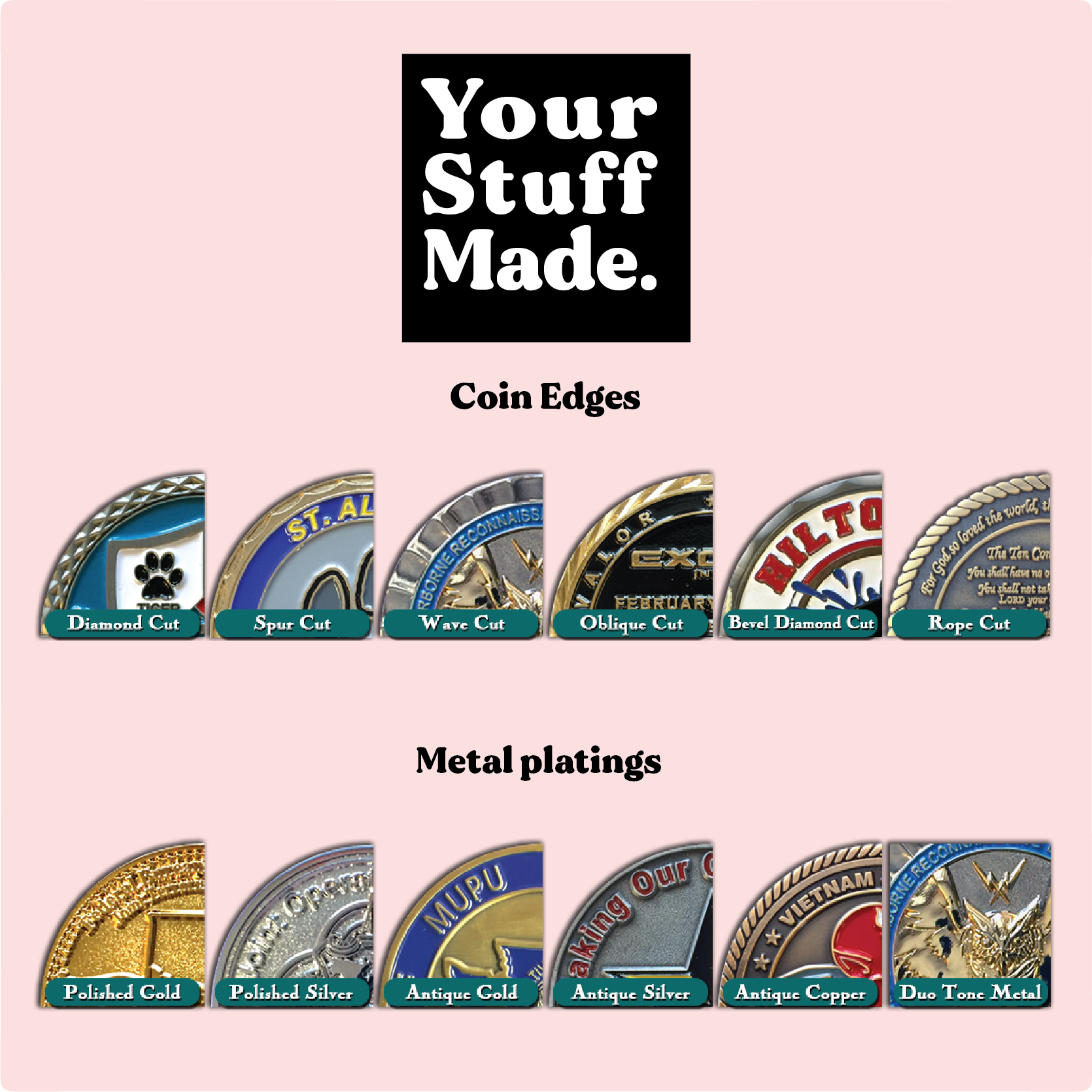 Custom Coins - Yourstuffmade.com
