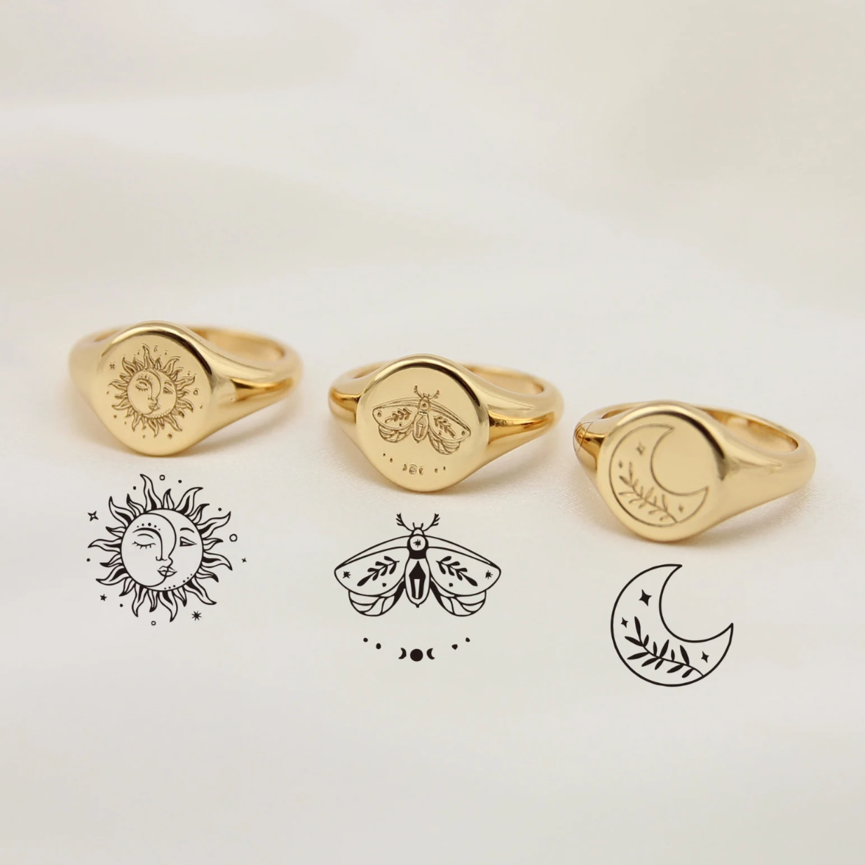Custom Signet Rings - Yourstuffmade.com
