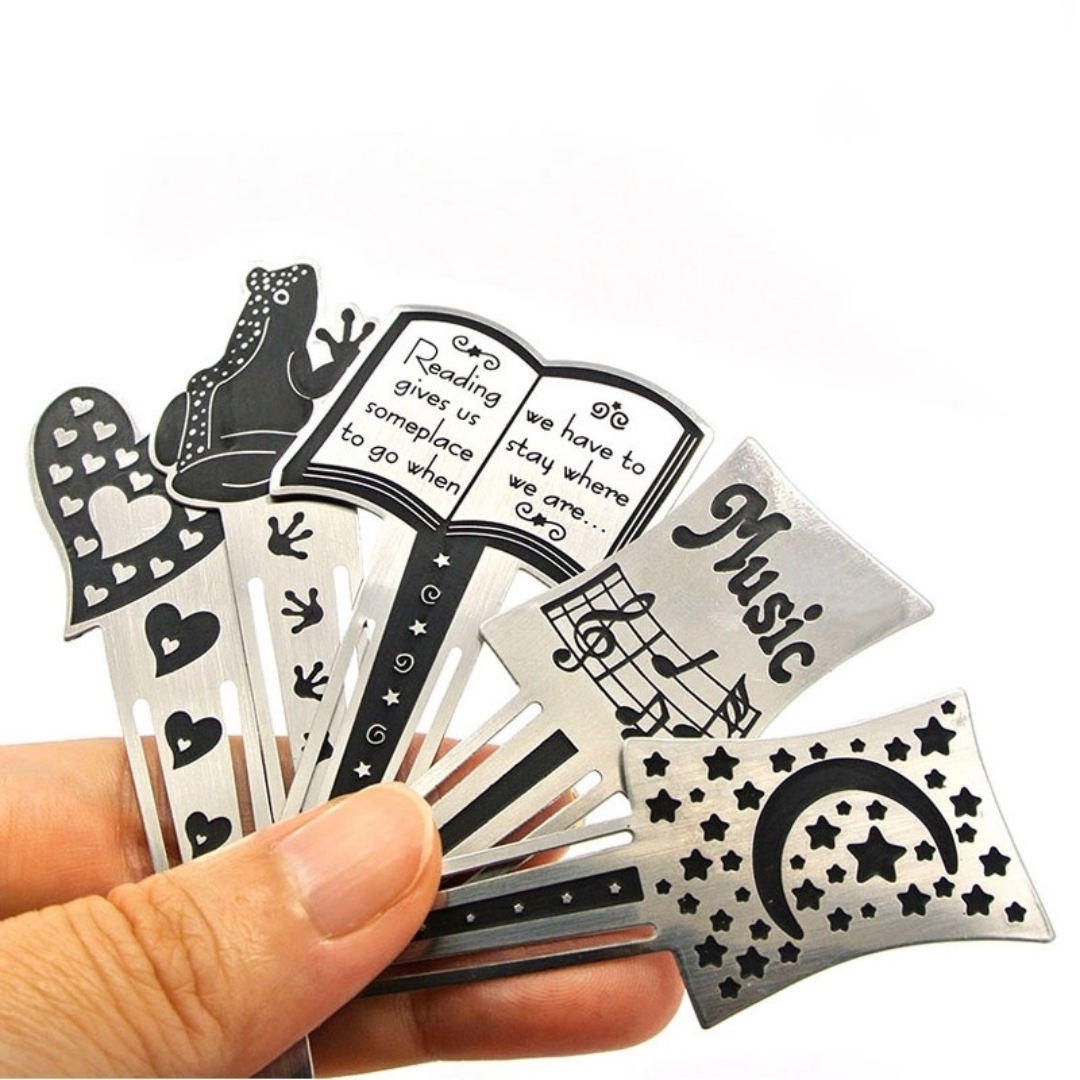 Custom Metal Bookmarks - Yourstuffmade.com