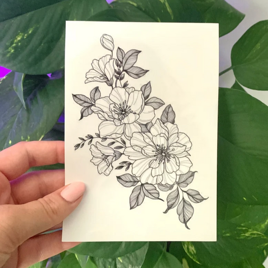 Temporary Tattoos Template - Yourstuffmade.com