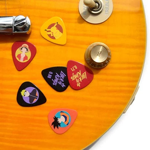 Guitar pick template