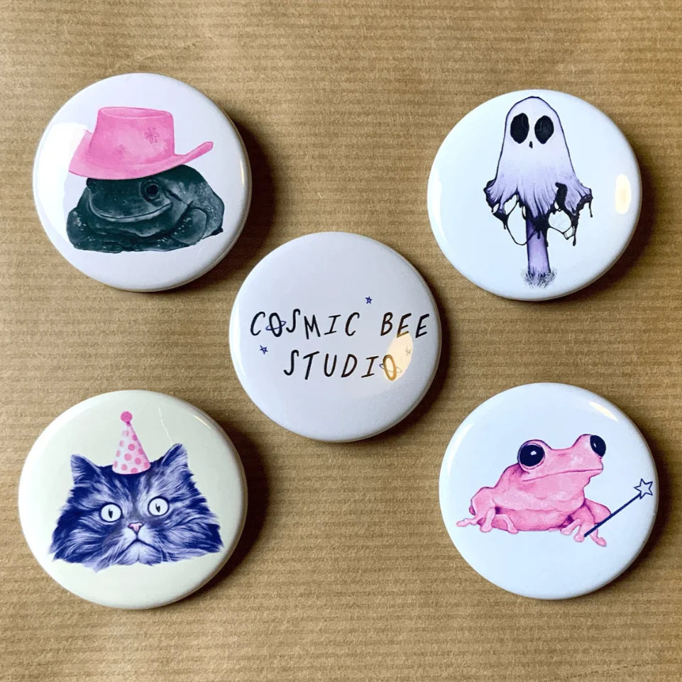 Button Pins Template - Yourstuffmade.com