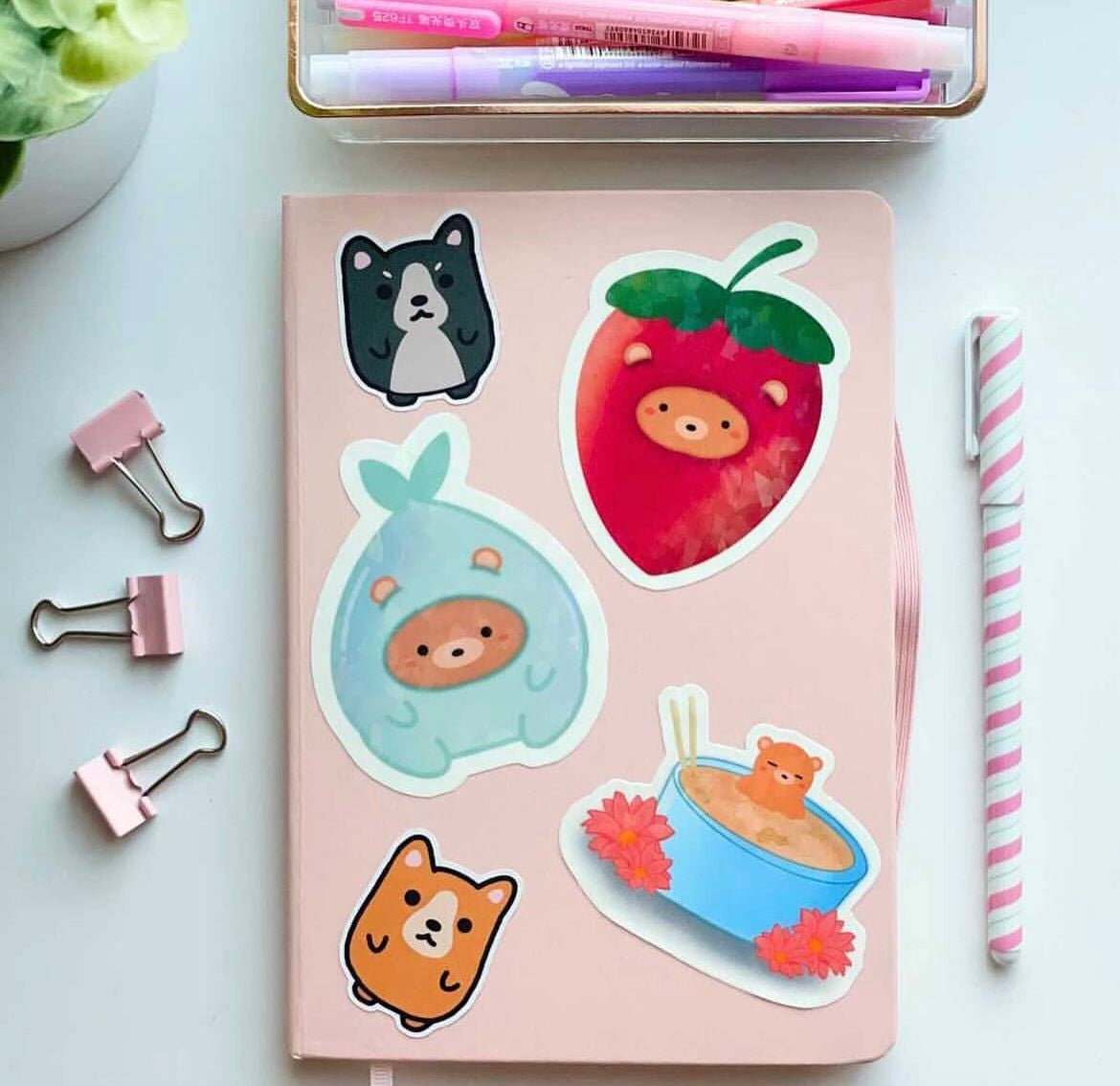 Stickers Template - Yourstuffmade.com