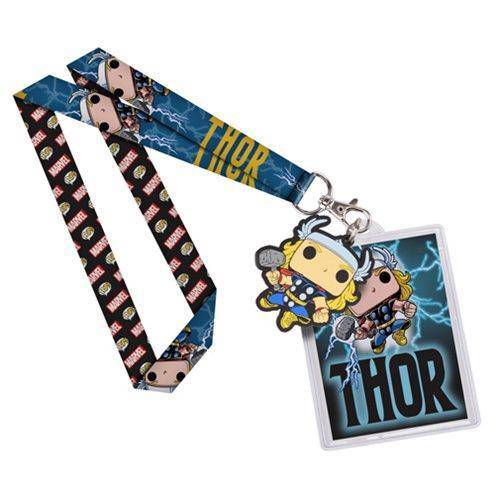 Funko pop thor custom lanyard with charms