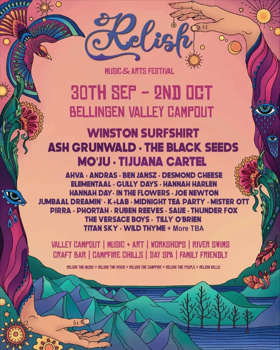 Festival hudby a umění Relish 🇦🇺