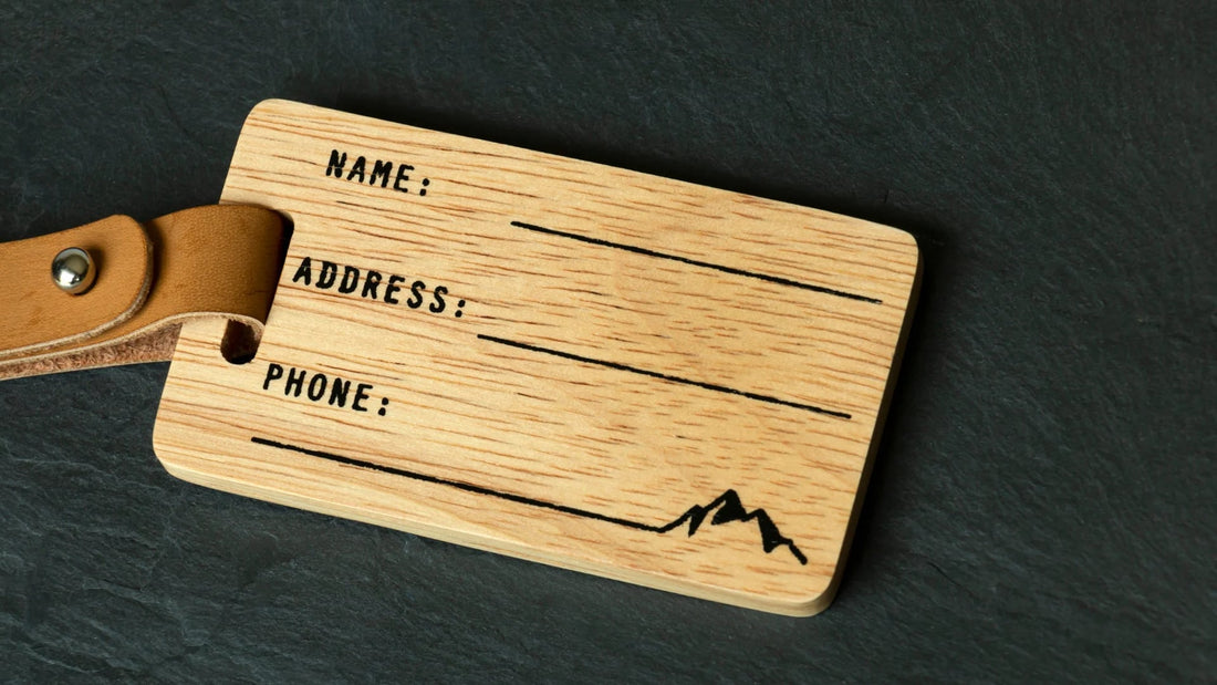 custom luggage tag