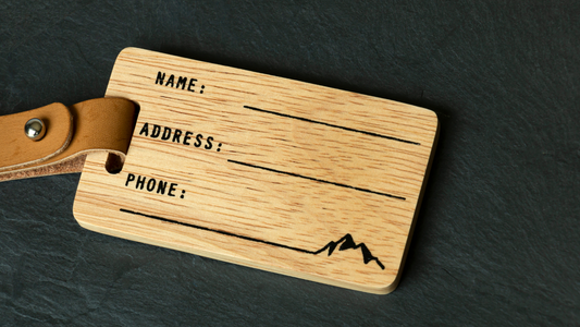 How to make custom Luggage Tags 2025