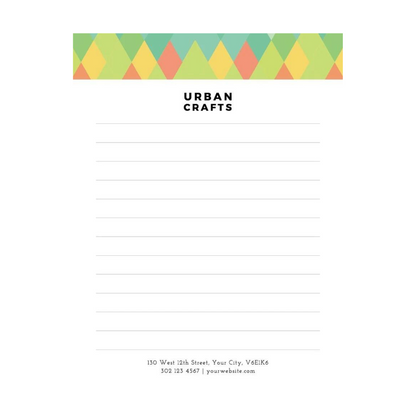 Notepads template