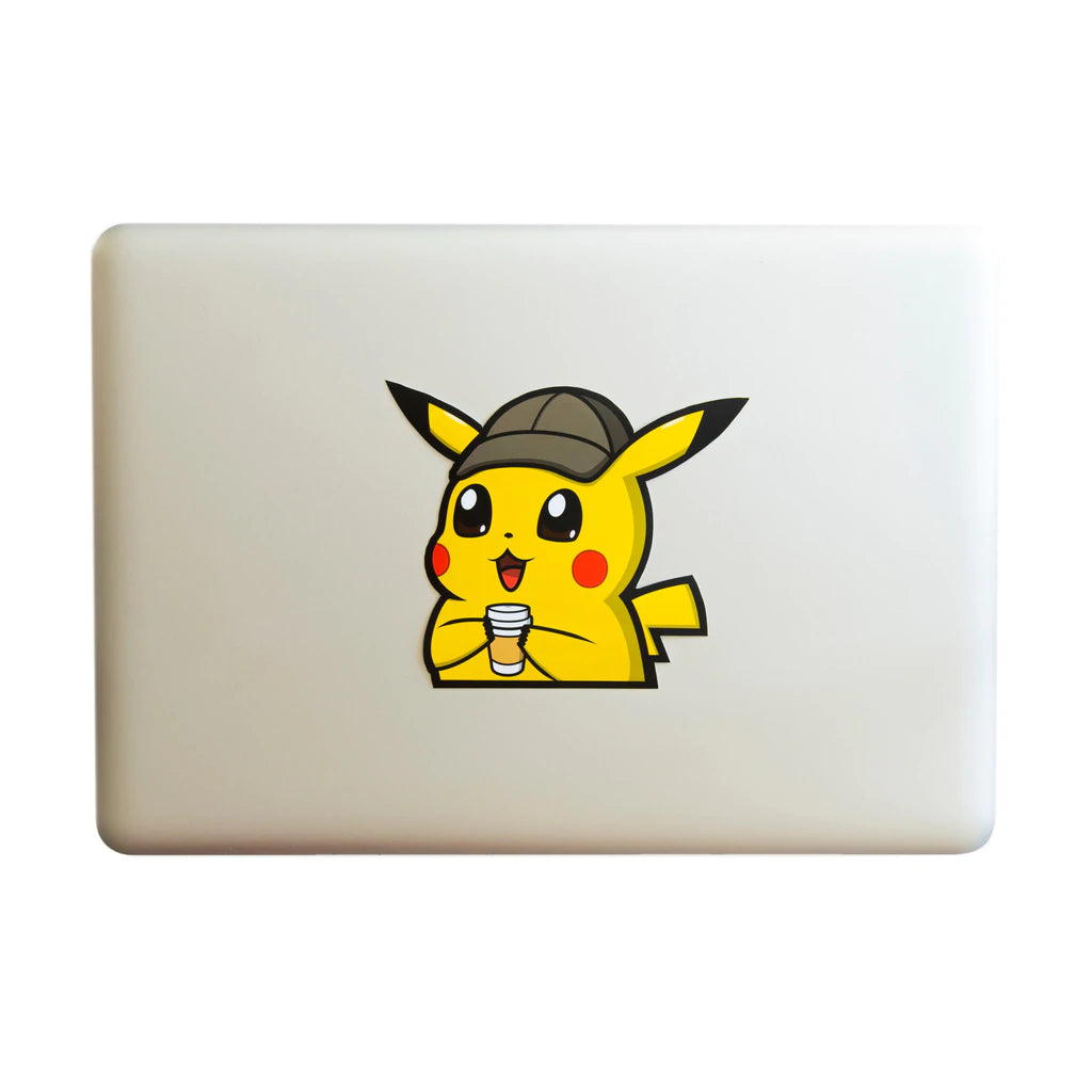 Pikachu laptop custom sticker Pokemon yourstuffmade.com