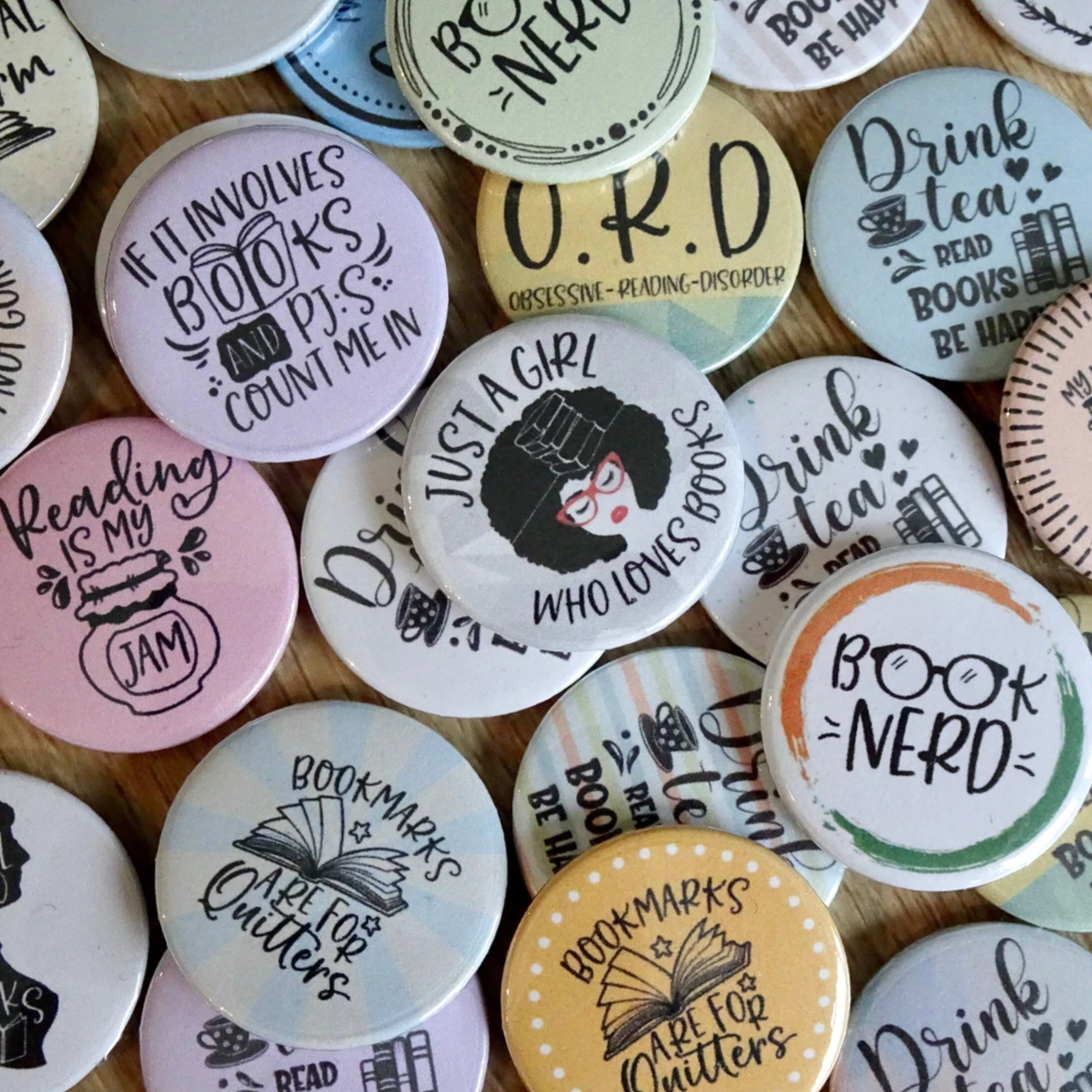 Custom Button Pins - Yourstuffmade.com