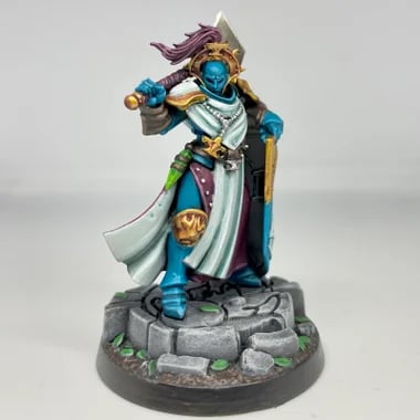 Gratis designskabelon til miniaturefigur