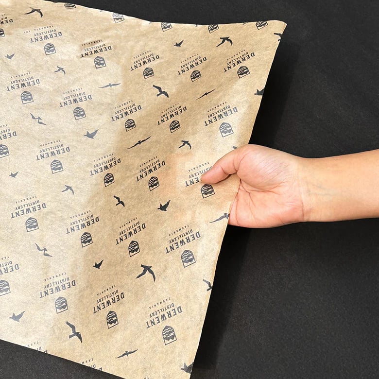 Templat Desain Kertas Tisu Gratis
