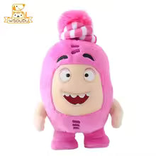 Sustainable custom kids merchandise project featuring Oddbods characters on a colorful, eco-friendly design by Oddbods.com