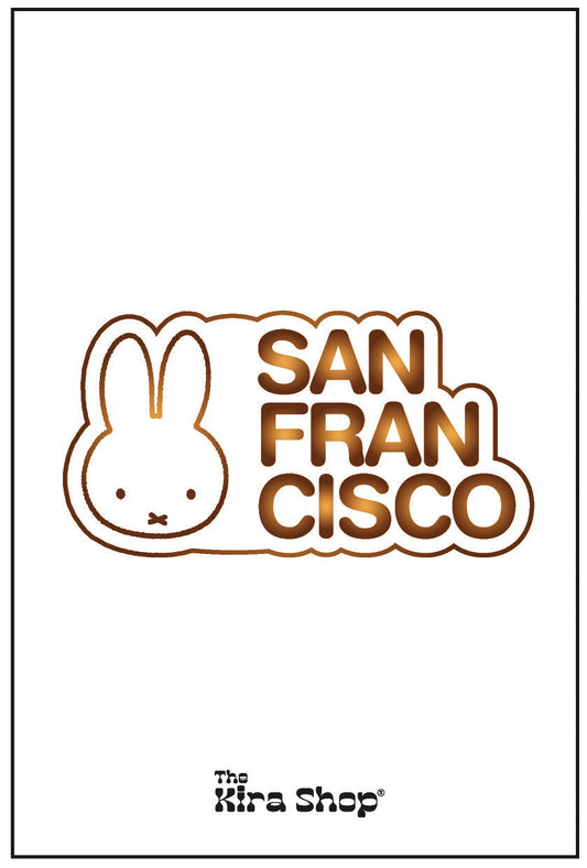 Miffy Head San Fran Cisco Enamel Pin