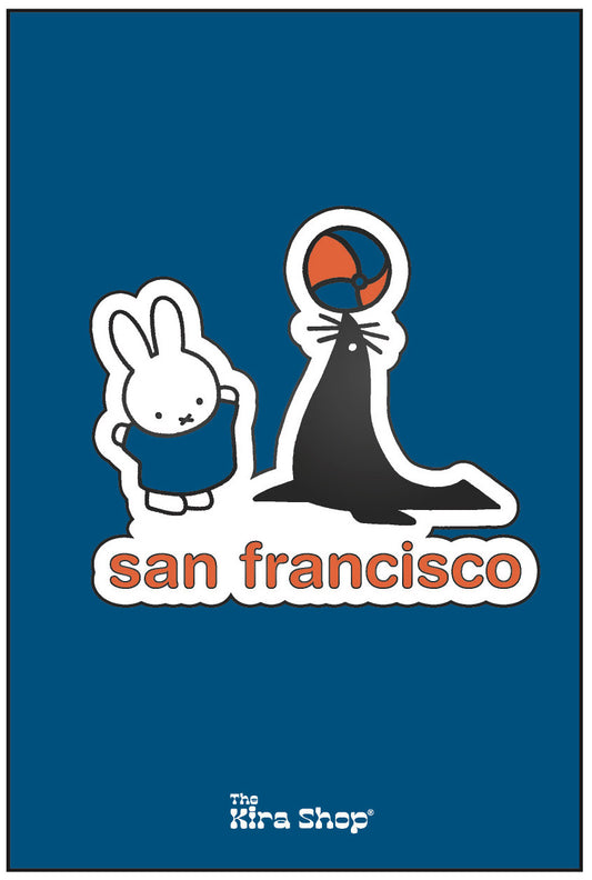 Miffy Seal Enamel Pin