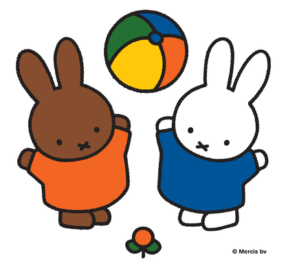 Miffy with Orange Balloon