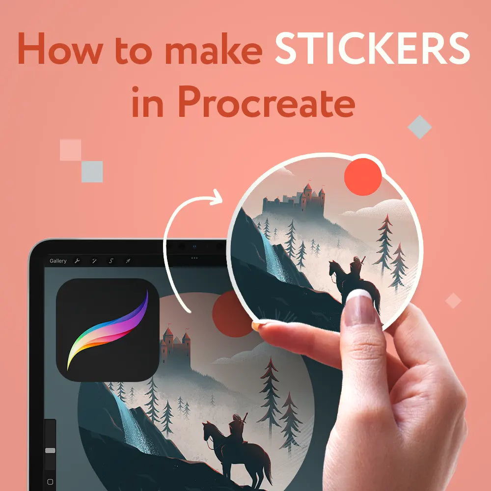 Procreate 周边商品设计图