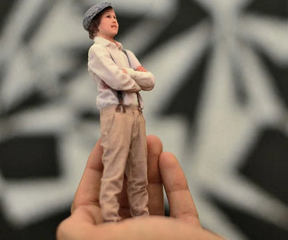 Gratis designskabelon til miniaturefigur