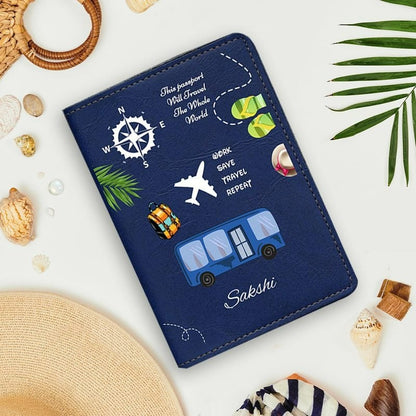Free Passport Holder Design Template