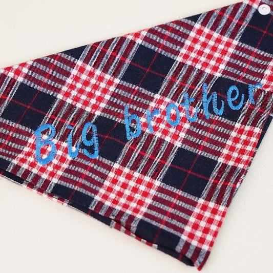Colorful custom pet bandanas from Yourstuffmade.com, featuring playful patterns and adjustable neck straps for pets.