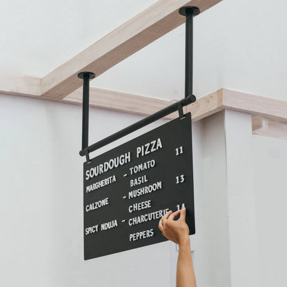Signage template