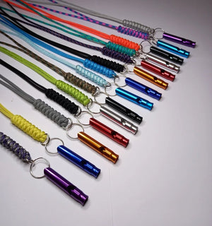 Custom whistle with a free whistle design template, showcasing a sleek and modern shape from Yourstuffmade.com.