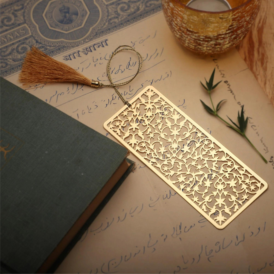 Metal Bookmark template