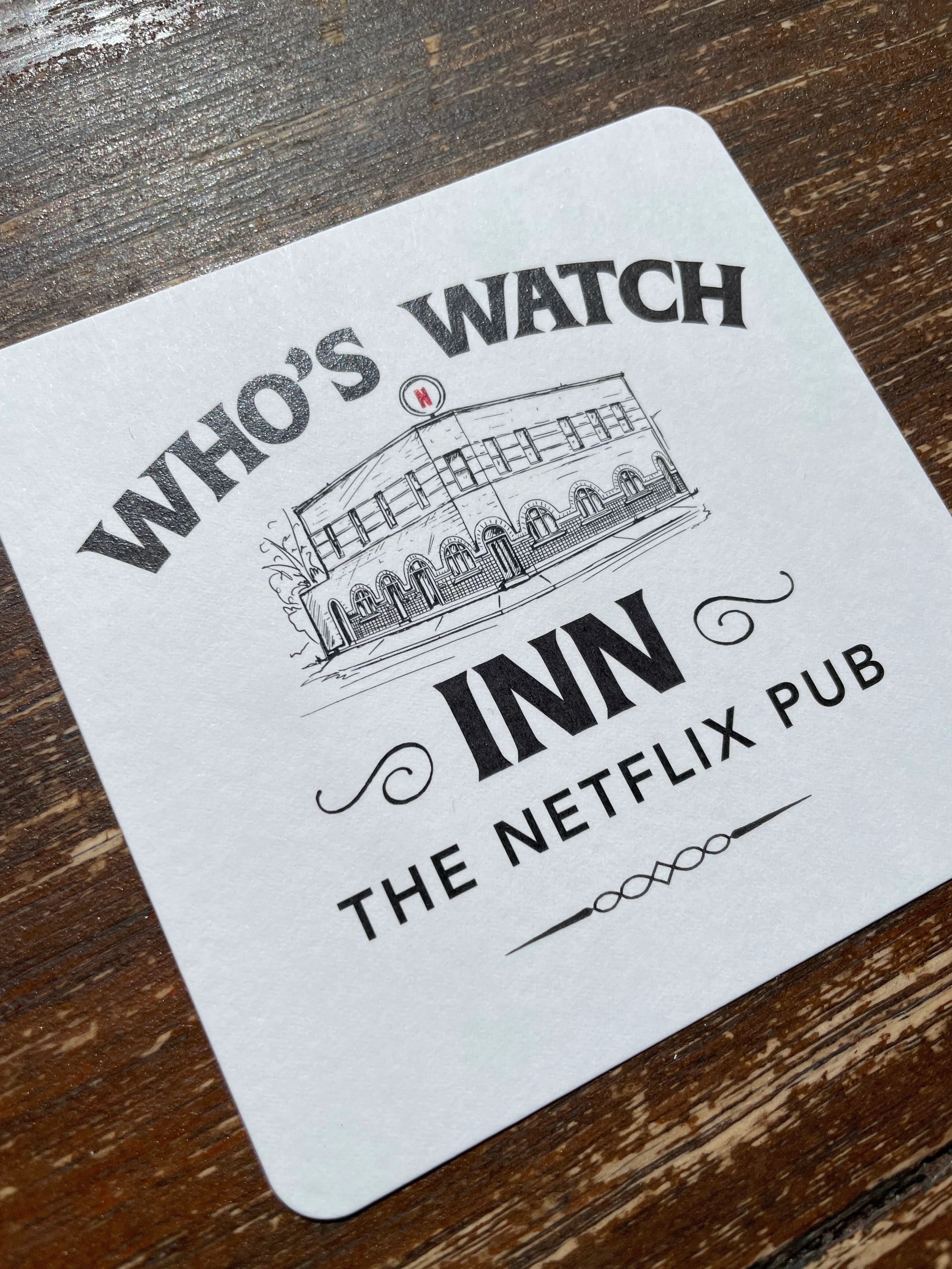 Who’s Watch Innの印刷コースター