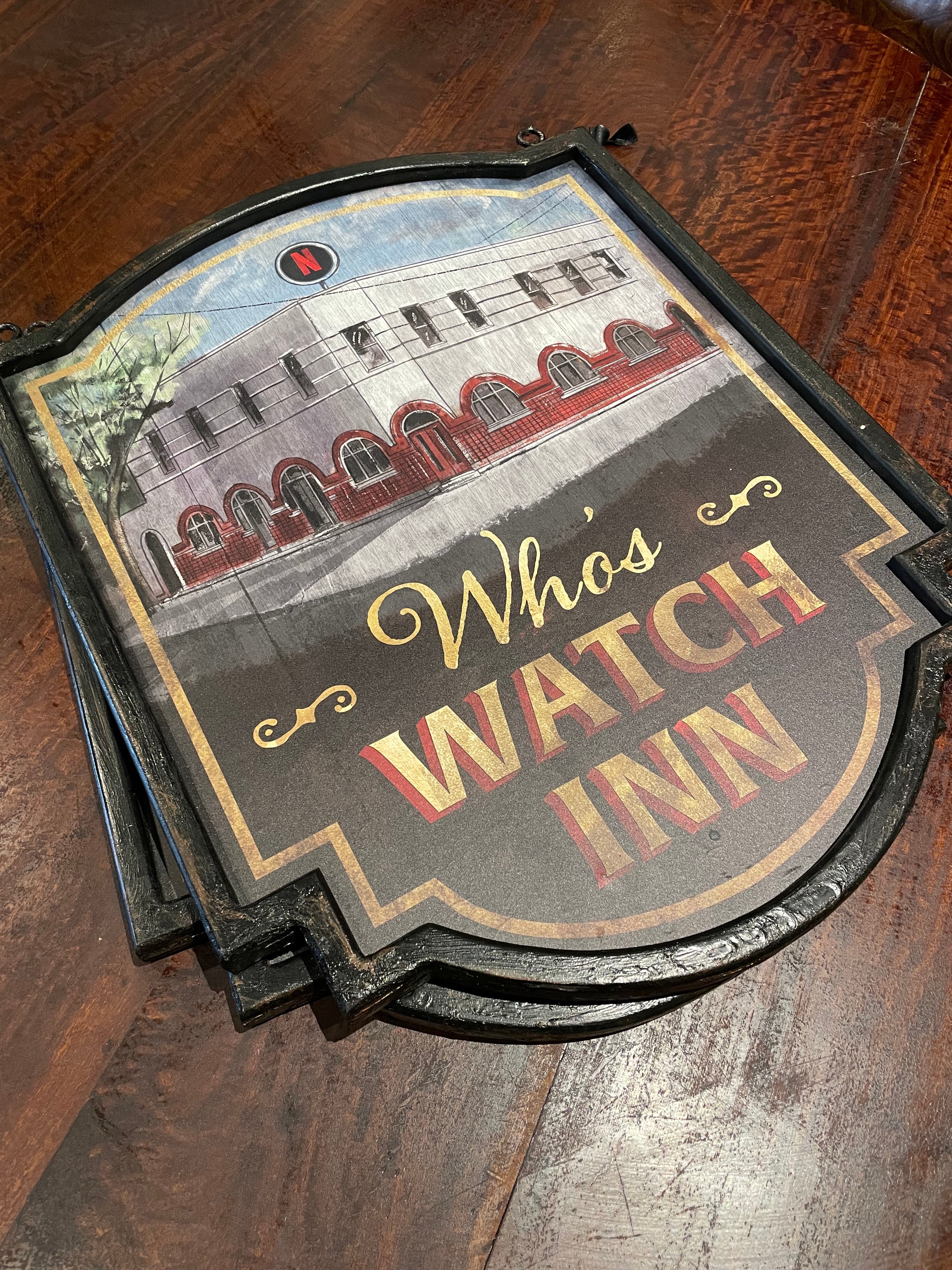 Netflix Pubのプロモーション看板