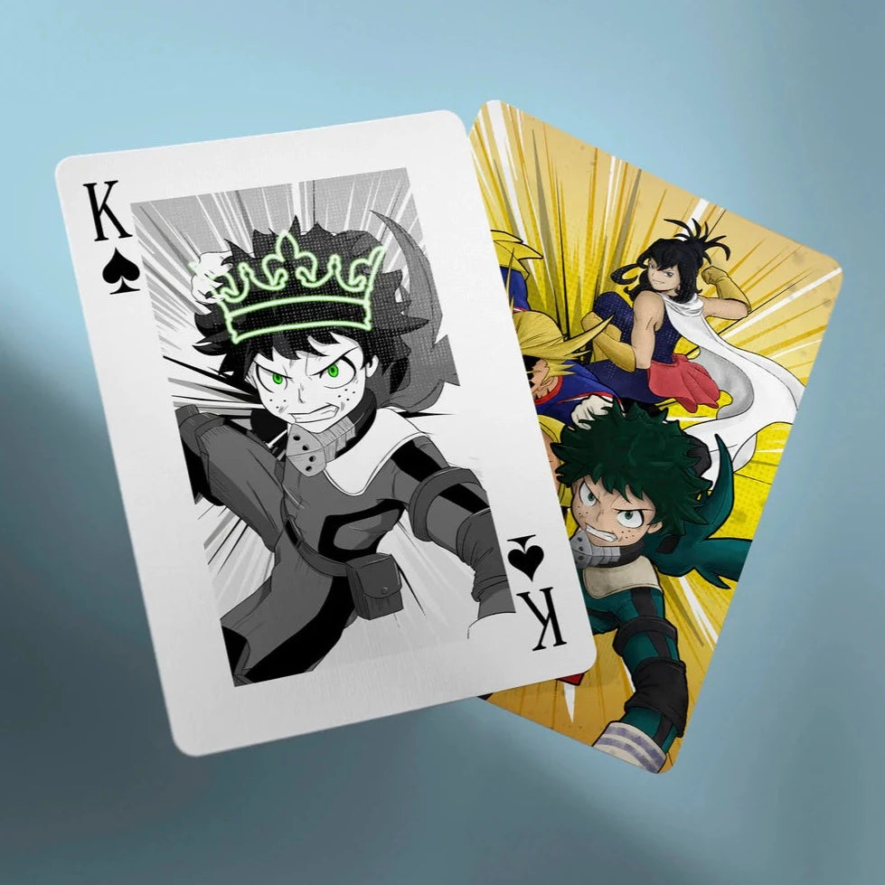 Luck of kings cards my hero academia custom manufacturer